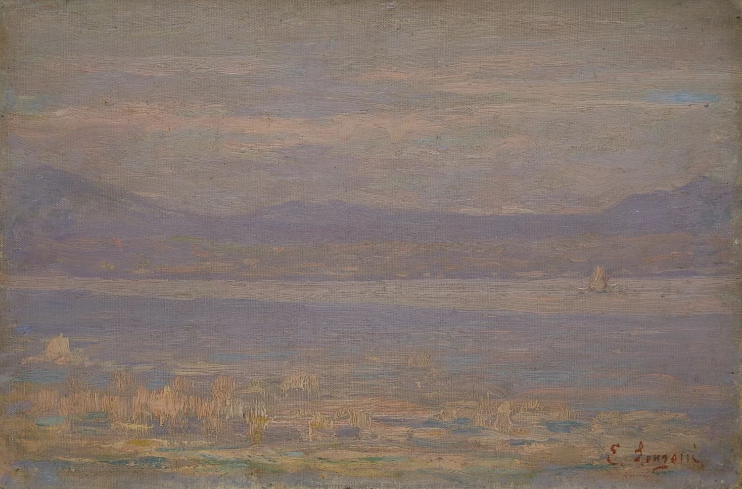 Emilio Longoni - Lago di Garda